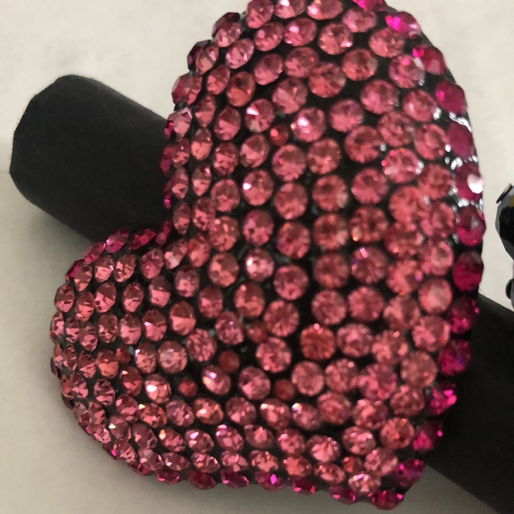 Heart ❤️ Shaped Cocktail Ring Elastic Band